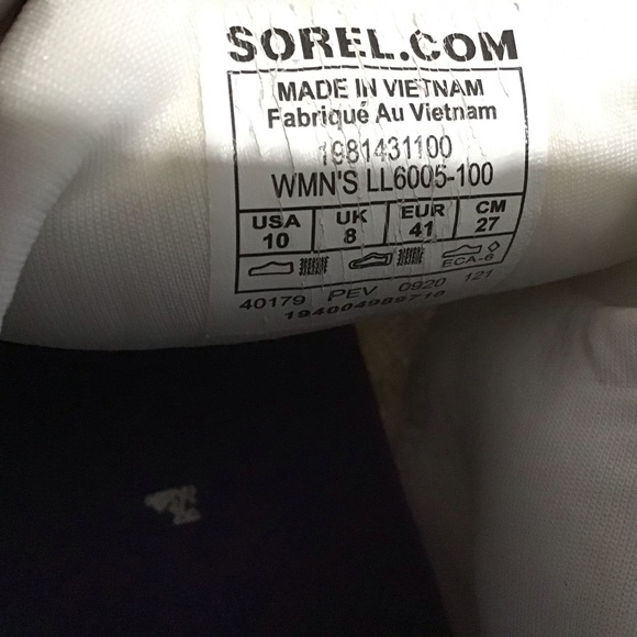 SOREL KINETIC LACE SNEAKERS WOMENS SIZE 10 - Picture 7 of 10